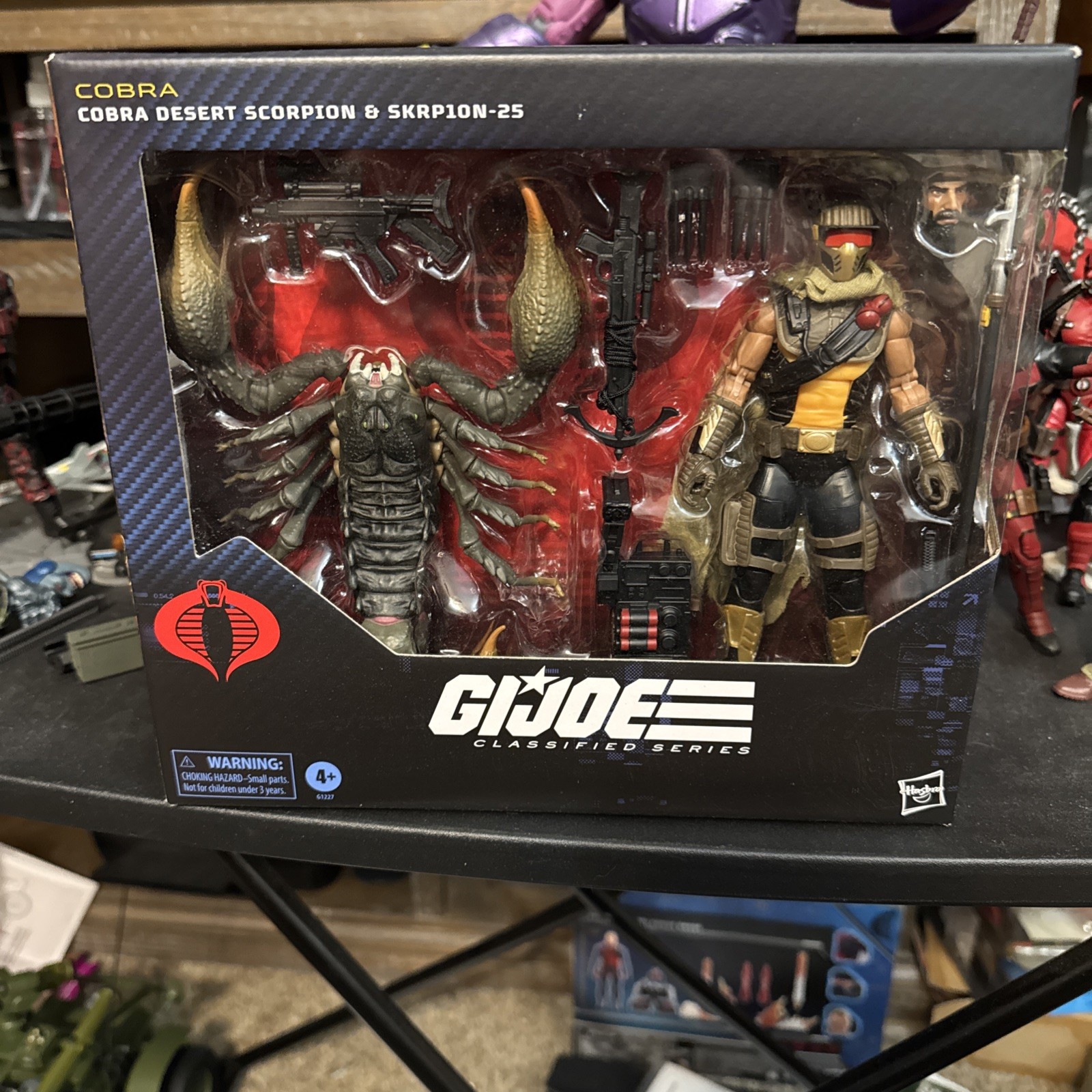 G.I. Joe Classified Series #180 Cobra Desert Scorpion & SKRP10N-25