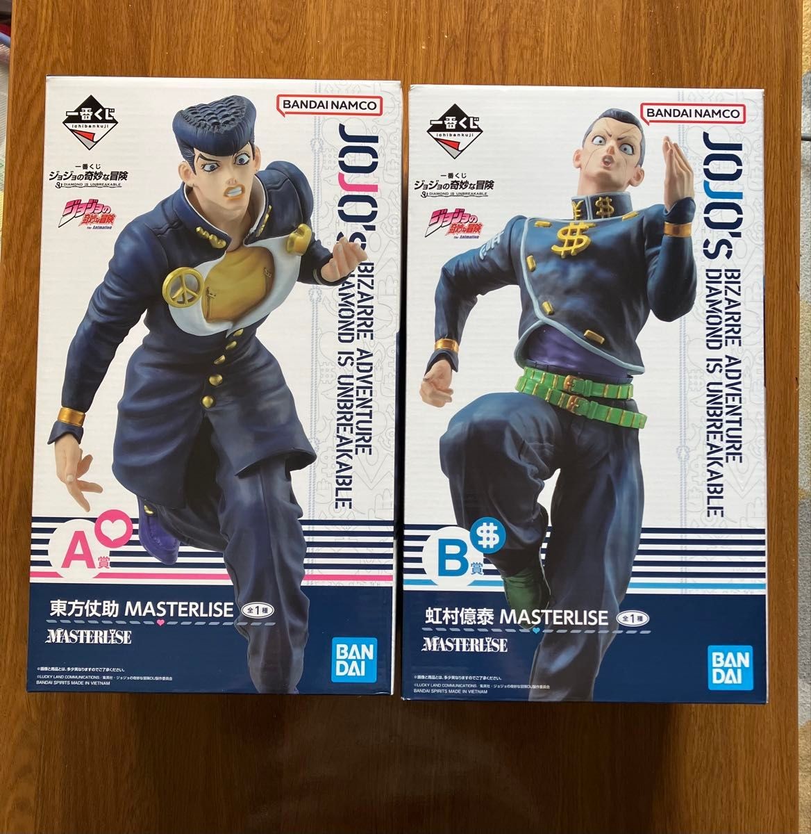 JoJo&rsquo;s Bizarre Adventure Ichiban Kuji Figure A B Josuke Okuyasu Japan Prize