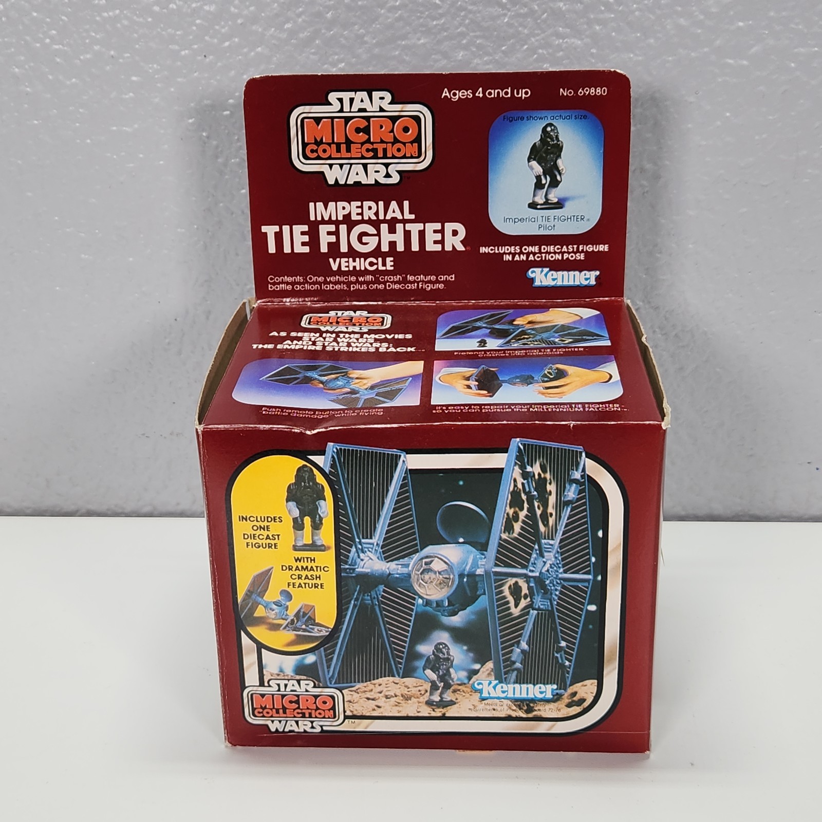 Star Wars Micro Collection Imperial Tie Fighter Vehicle – Very Nice Condition