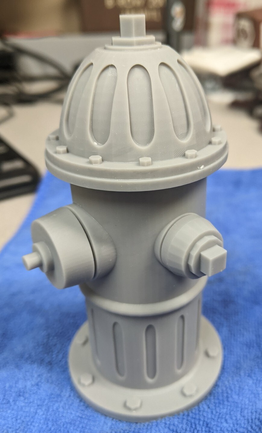 1/6 scale fire hydrant action figure diorama dollhouse model train RESIN 4.5&Prime;
