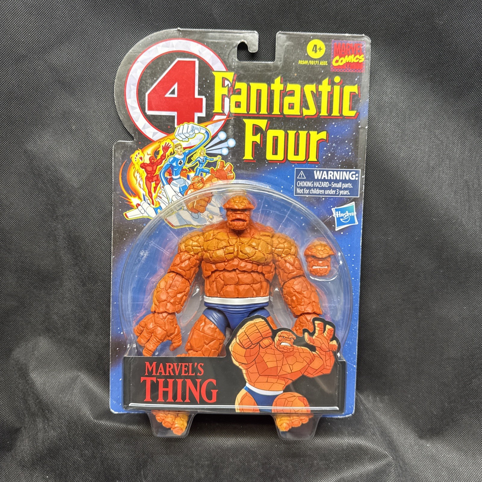 Marvel Legends Fantastic Four 4 Retro Series The Thing Figure