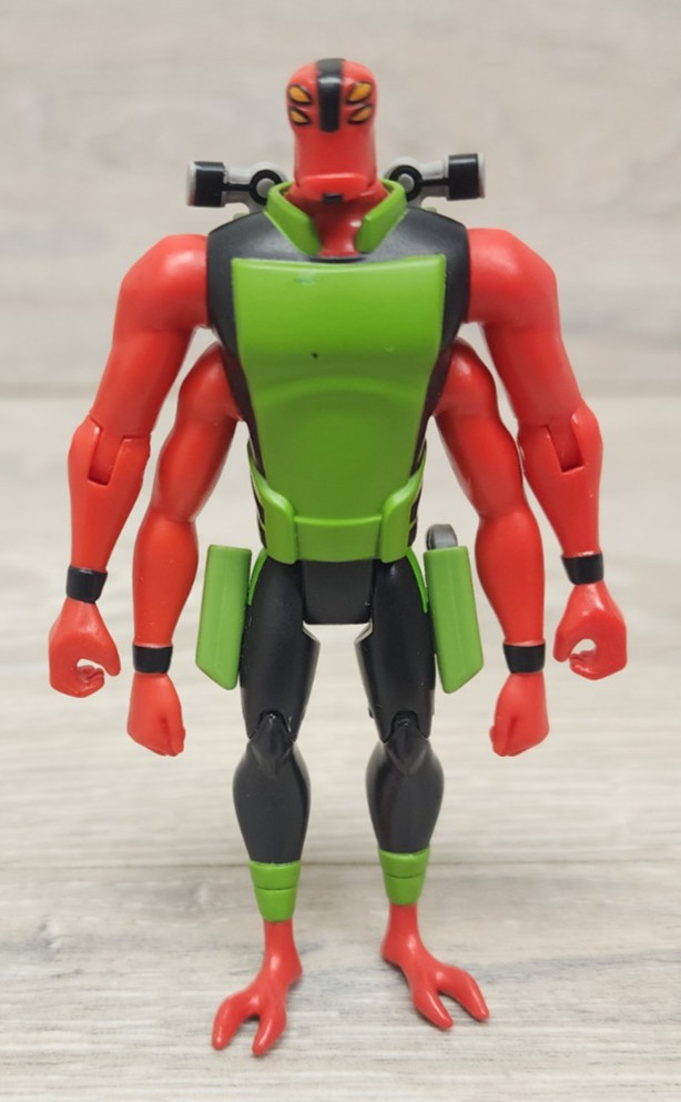 Bandai Ben 10 Alien Force 2008 Manny 4&Prime; Tall Action Figure CN Cartoon Network