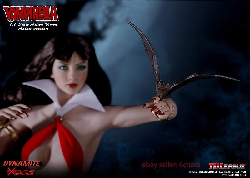TBLeague PHICEN PL2017-101-A Vampirella 1/6 Movable Collectible Figure In Stock