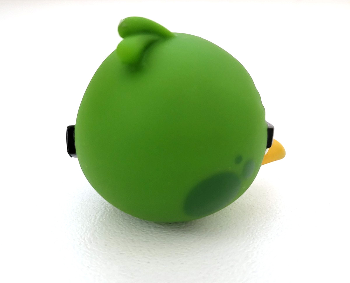 Angry Birds Terence Figure Green 6cm Soft Plastic 2012 Space Game Mattel Rovio