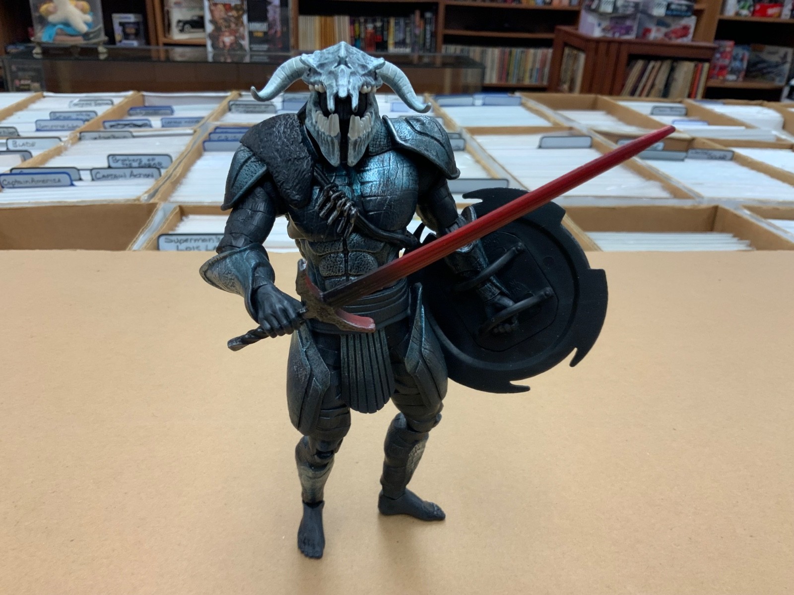 DC Multiverse Ares BAF CNC Action Figure Wonder Woman Collect N Connect Mattel