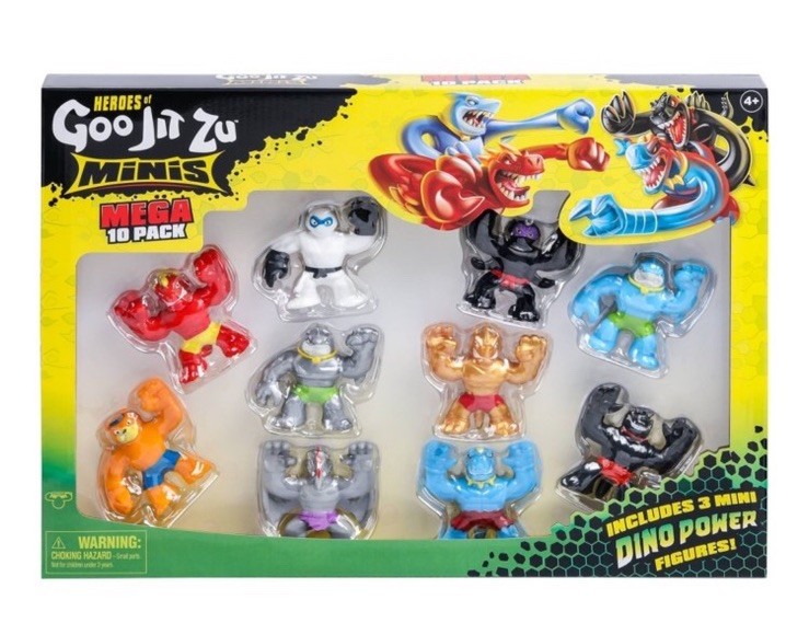 Goo Jit Zu Minis Mega 10 Pack