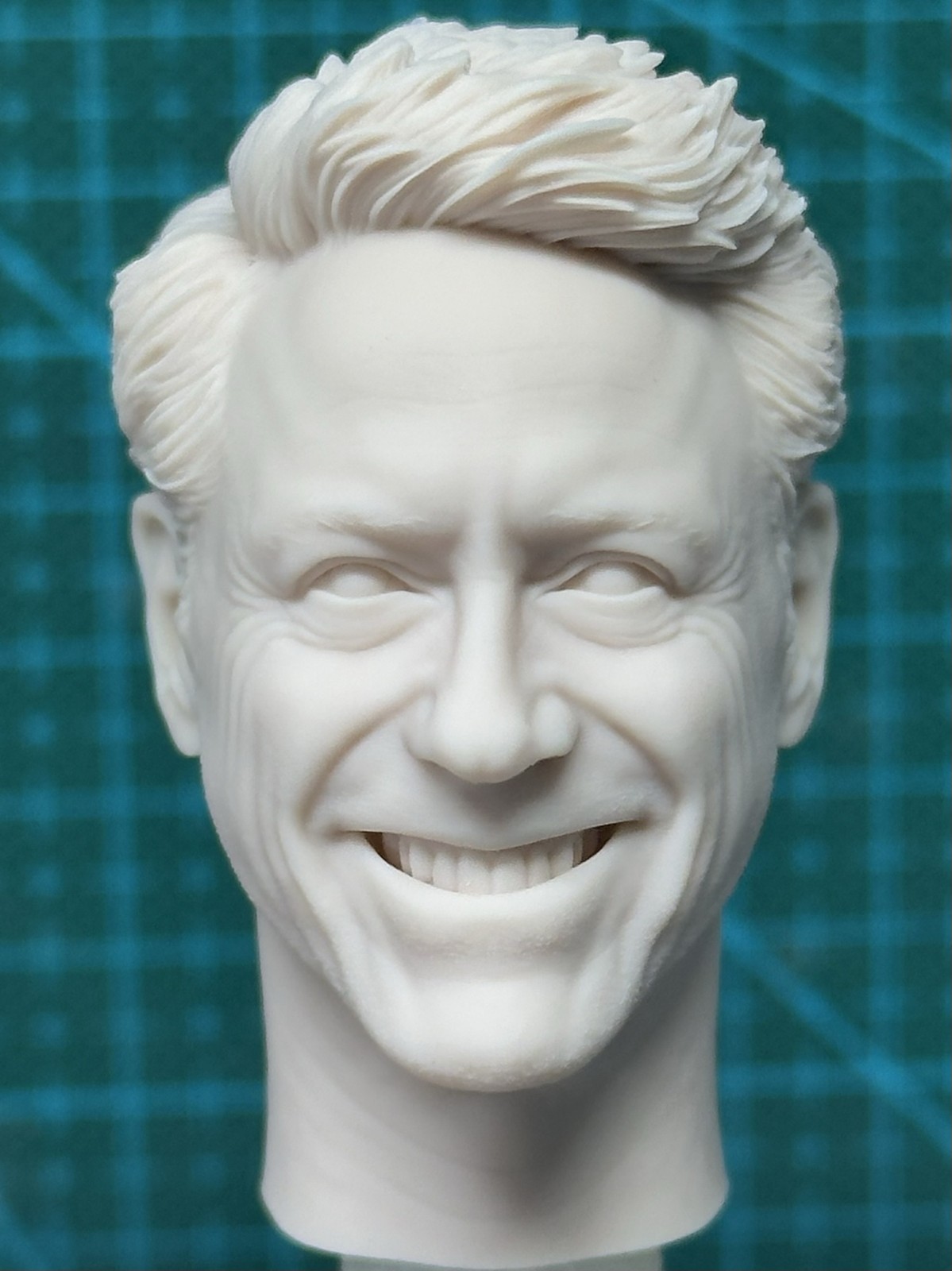 1/6 Robert John Downey Jr. Smile Head Carved Model Fit 12 » Action Figure
