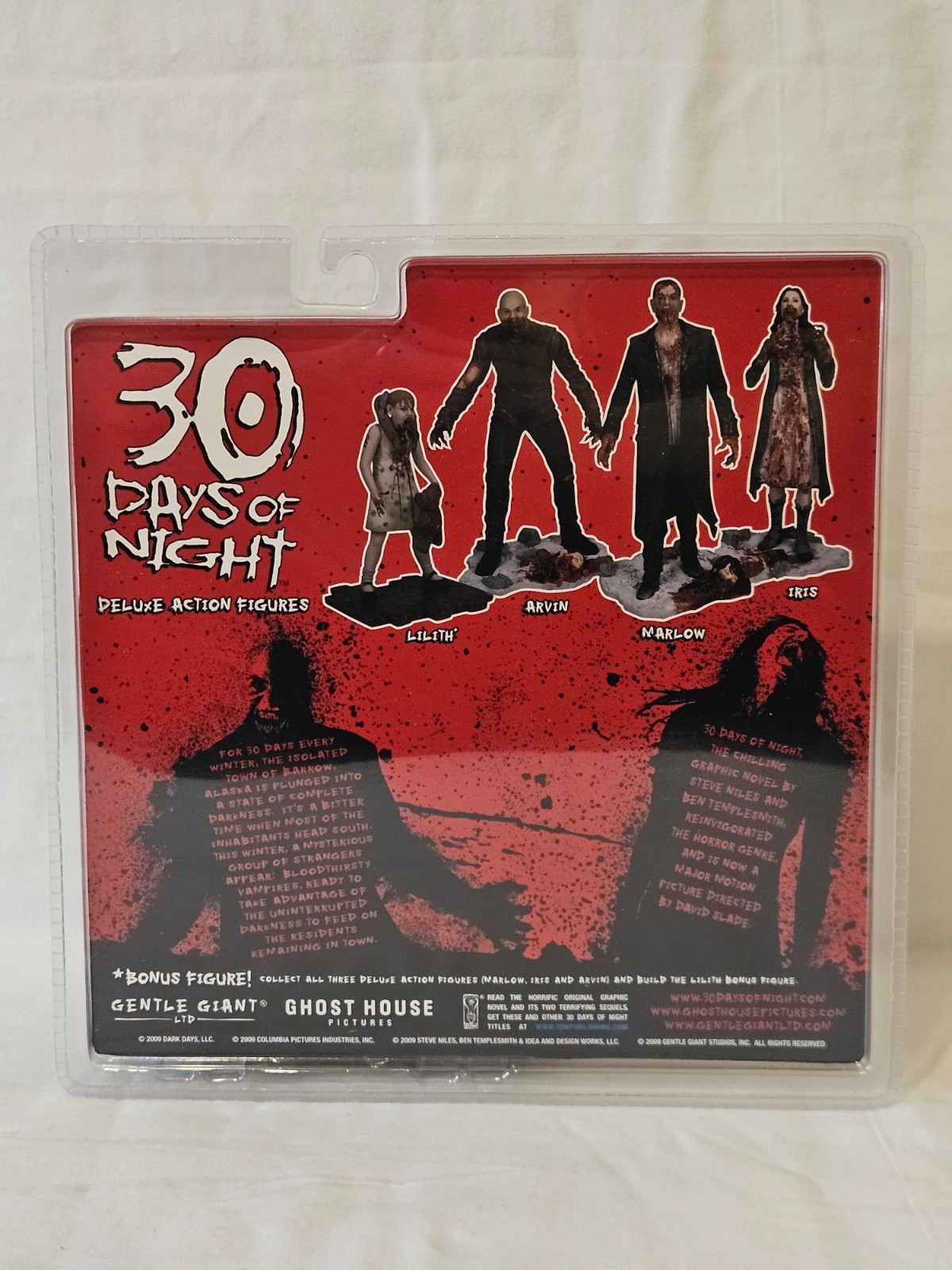 30 Days of Night Arvin Figure. NIP. Gentle Giant. Horror.