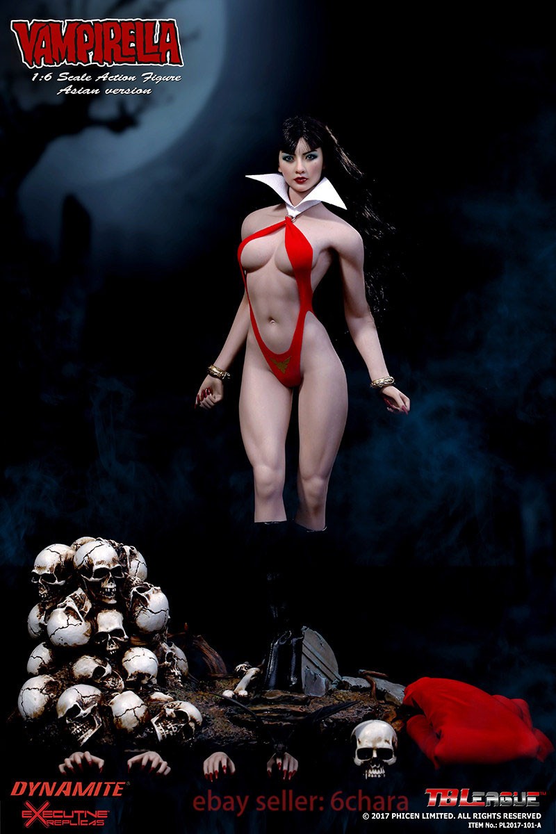 TBLeague PHICEN PL2017-101-A Vampirella 1/6 Movable Collectible Figure In Stock