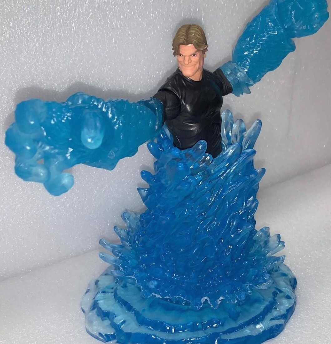 Marvel legends ML Hydroman Hydro-Man base light Custom Resin Print 1:12 Scale