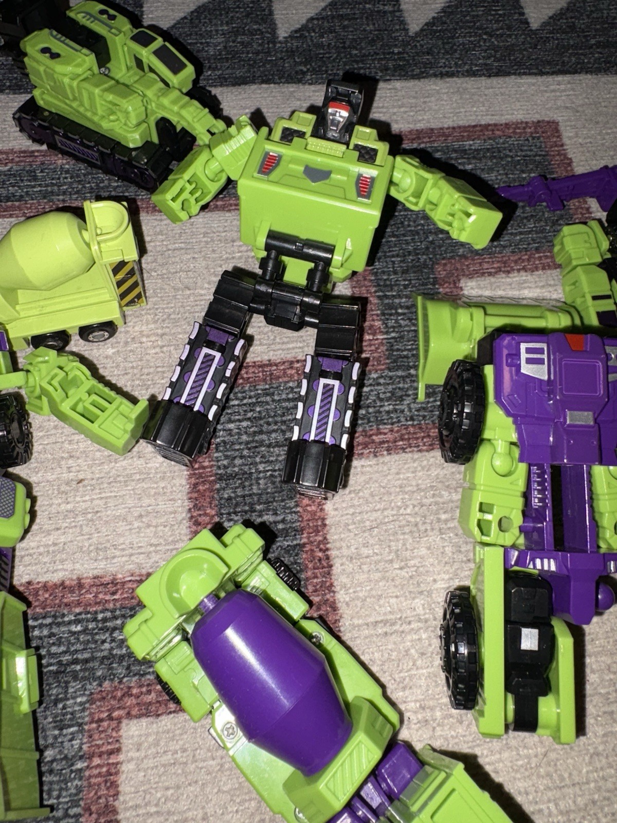 Vintage Transformers Constructicons Mixed Lot Devastator
