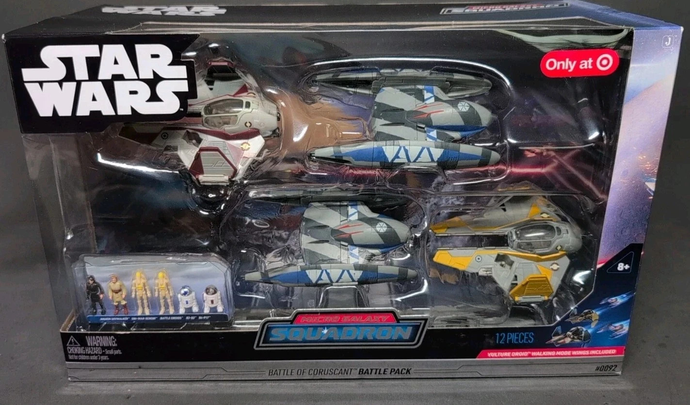 Star Wars Micro Galaxy Squadron #0092 Battle of Coruscant Battle Pack