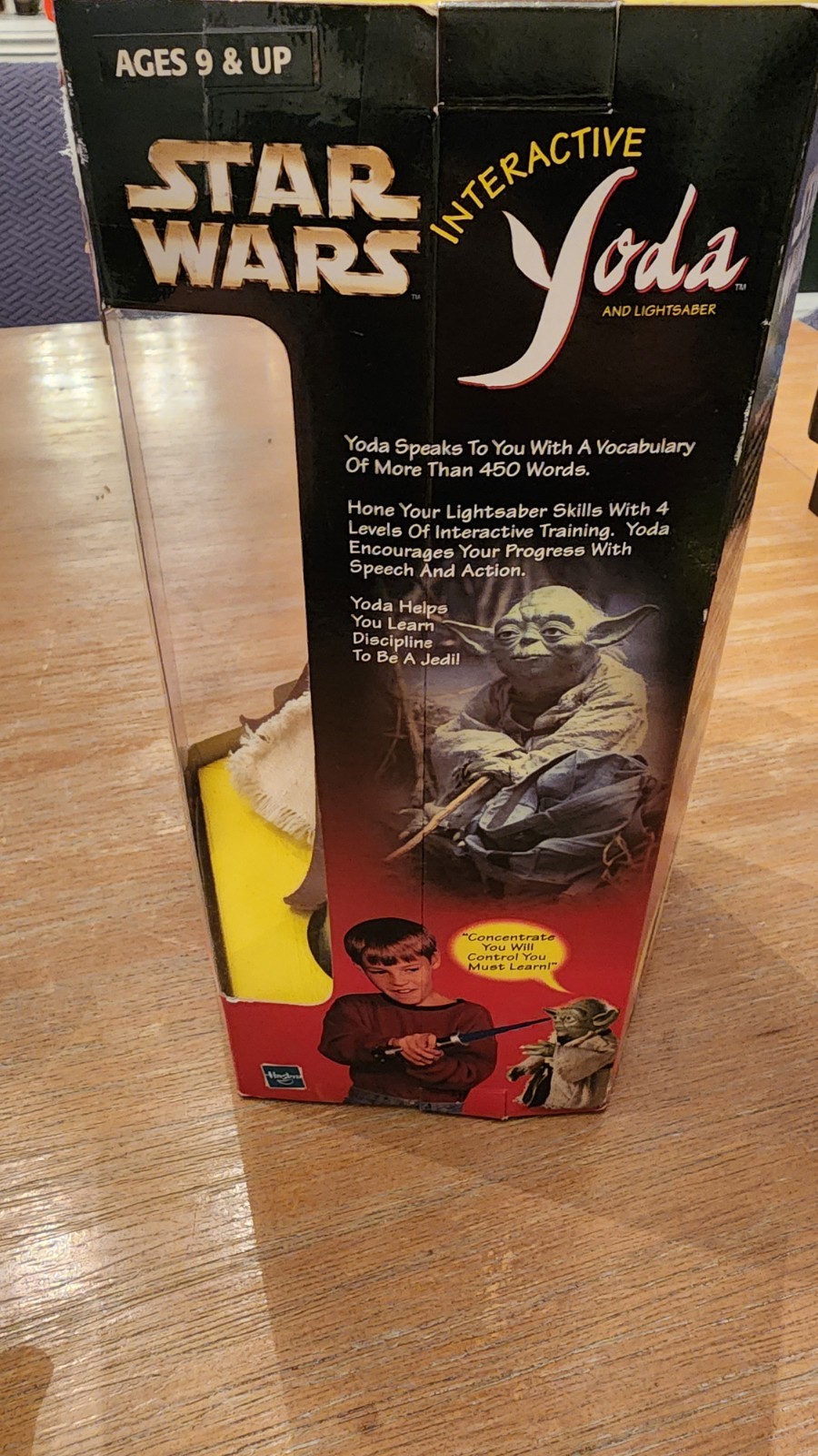 Tiger Electronics Hasbro Star Wars Interactive Yoda with Lightsaber – NEW IN BOX