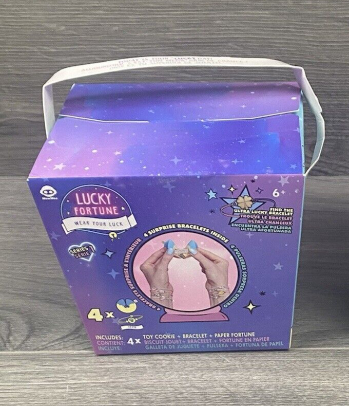 Lucky Fortune Wear Your Luck Fortune Toy Cookie Bracelet Series 1 New
