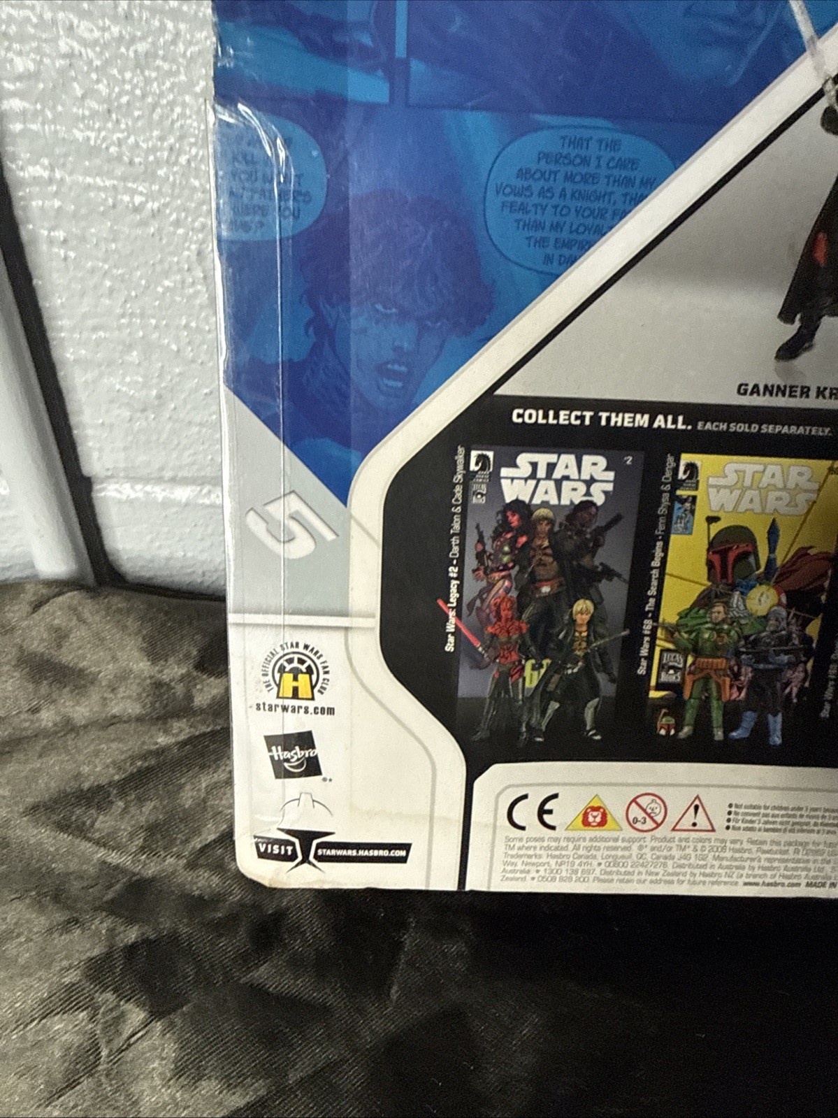 2008 Star Wars Comic Pack #5 Antares Draco & Ganner Krieg Legacy #6 – Danger Pkg