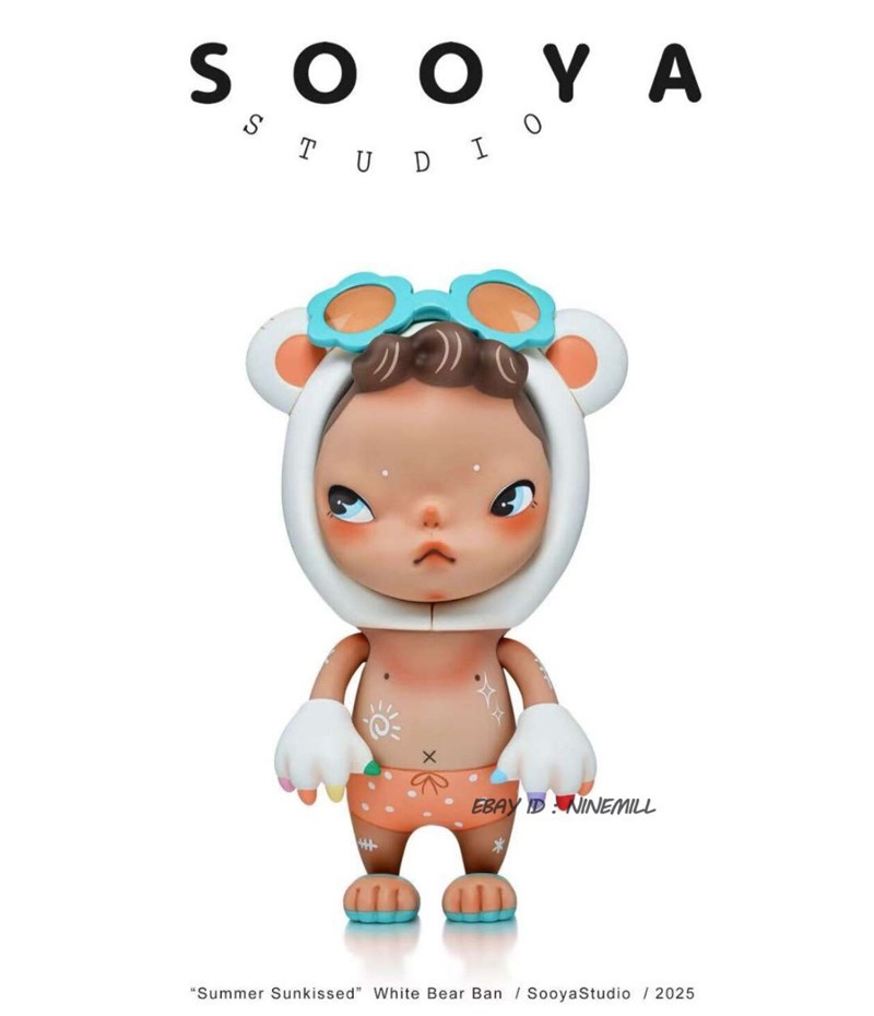 Sooya Studio « Summer Sunkissed » White Bear Ban Limited Edition Tidal Current