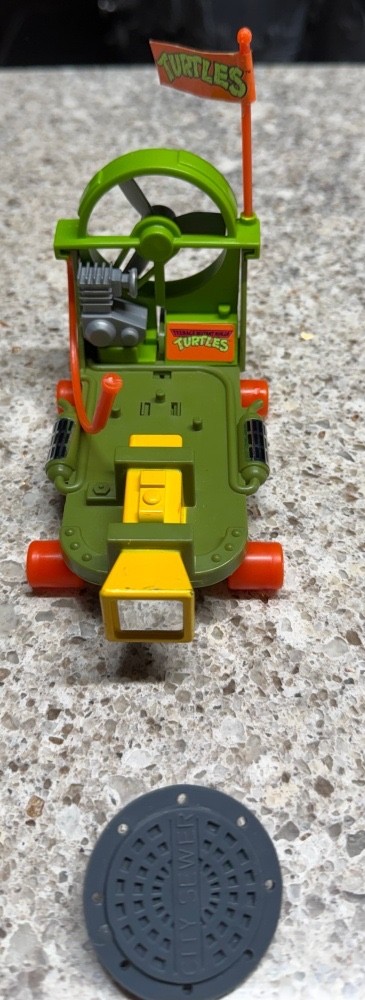1988 TMNT Cheapskate Teenage Mutant Ninja Turtles Playmates Skateboard Vintage