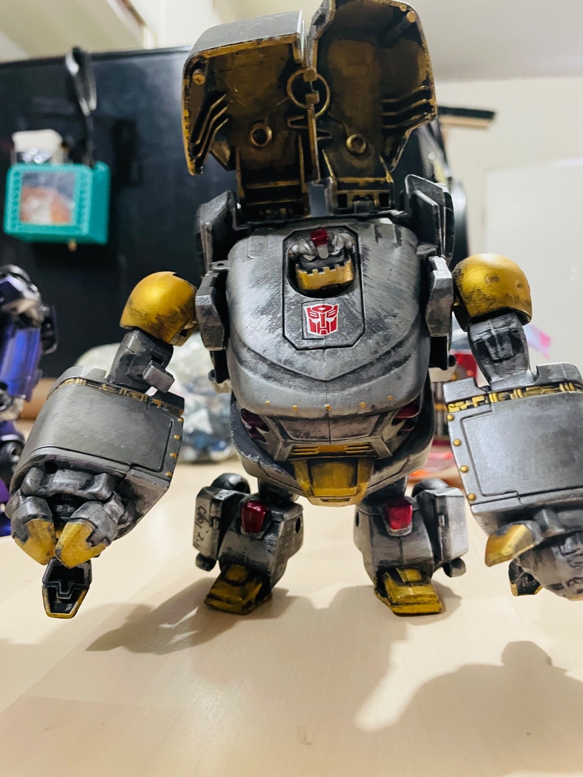 Custom Painted Transformer Steampunk Bulkhead