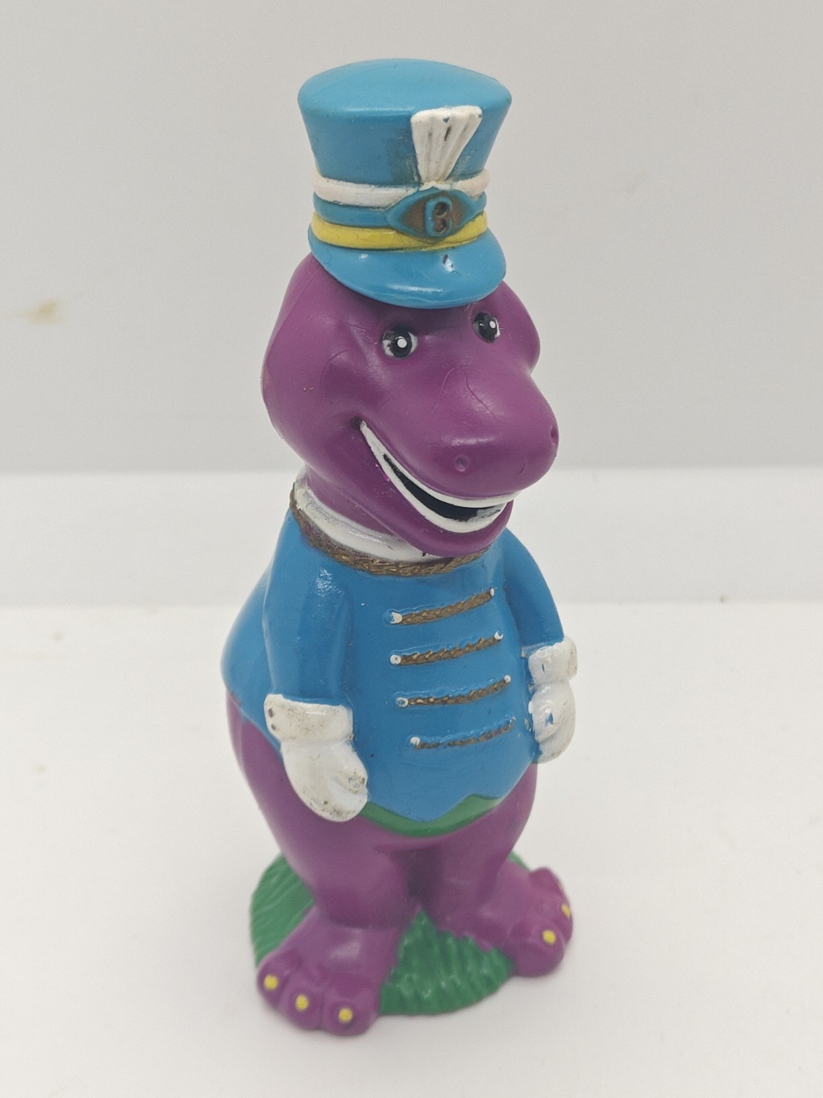 Barney The Dinosaur Marching Band Leader Figure by The Lyons Group. Vintage 1993