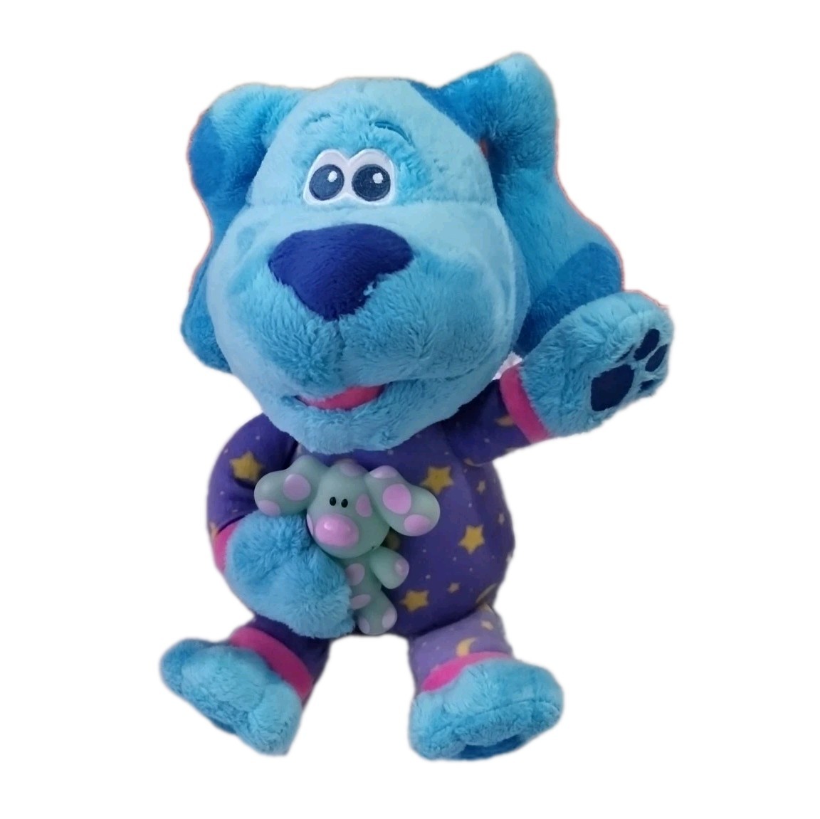 Blue’s Clues & You Bedtime Blue 13&Prime; Plush Light-Up Musical Stuffed ( TESTED )