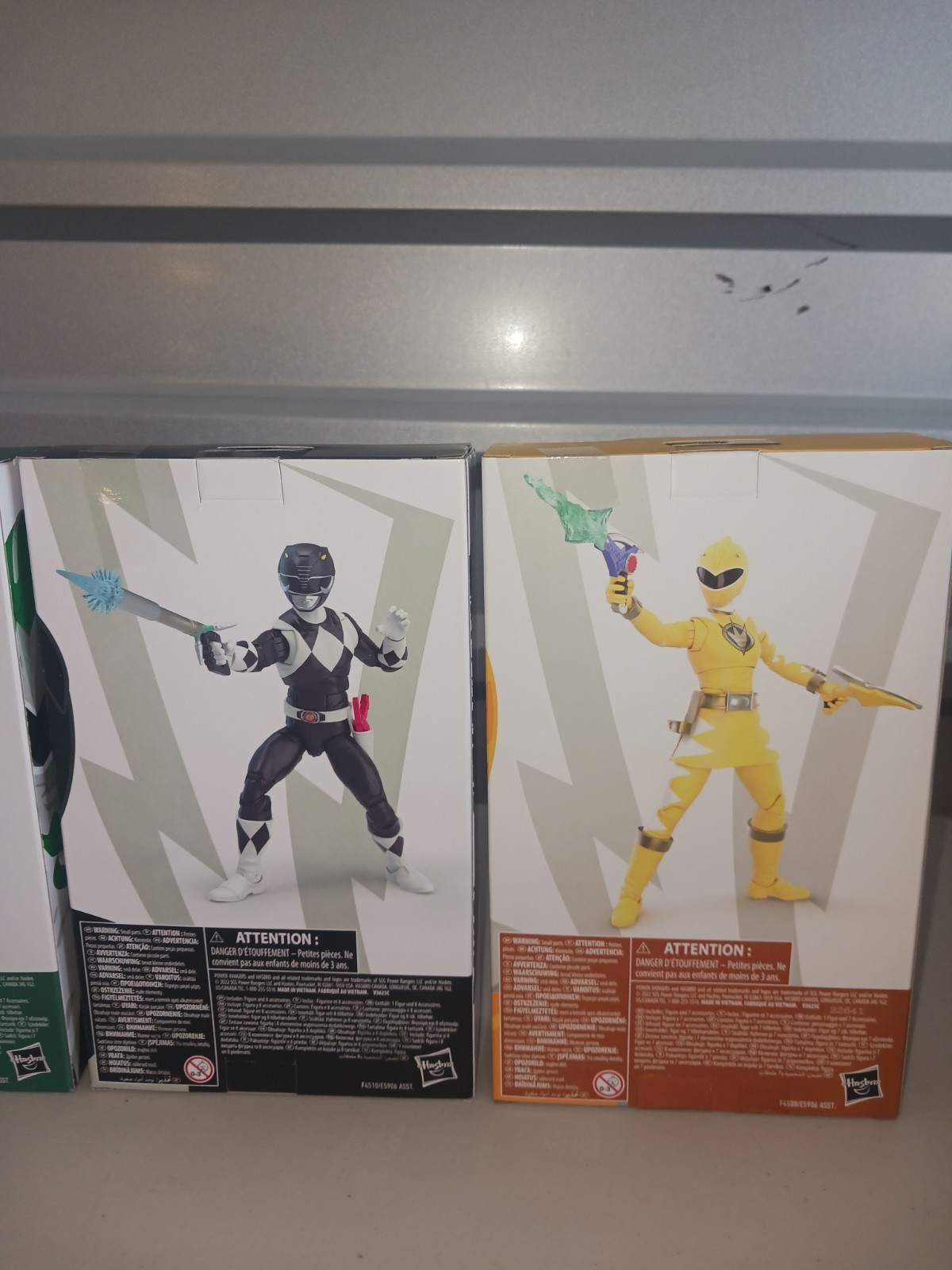 Power Rangers Lightning Collection SEALED CASE Wave 12 GREEN BLACK BLUE YELLOW