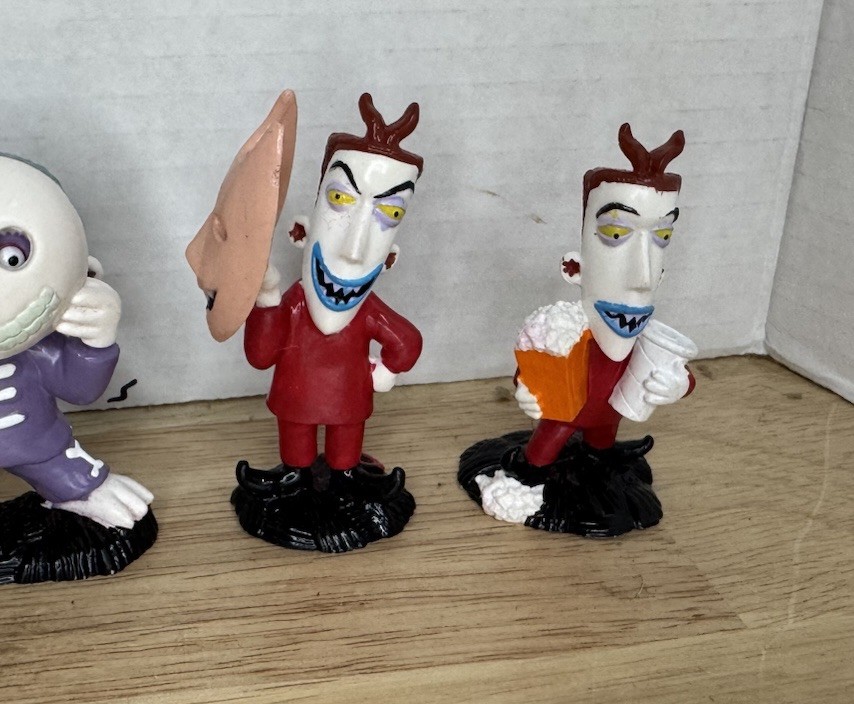 NIGHTMARE BEFORE CHRISTMAS Applause PVC Figures MASKED Lot Of 7