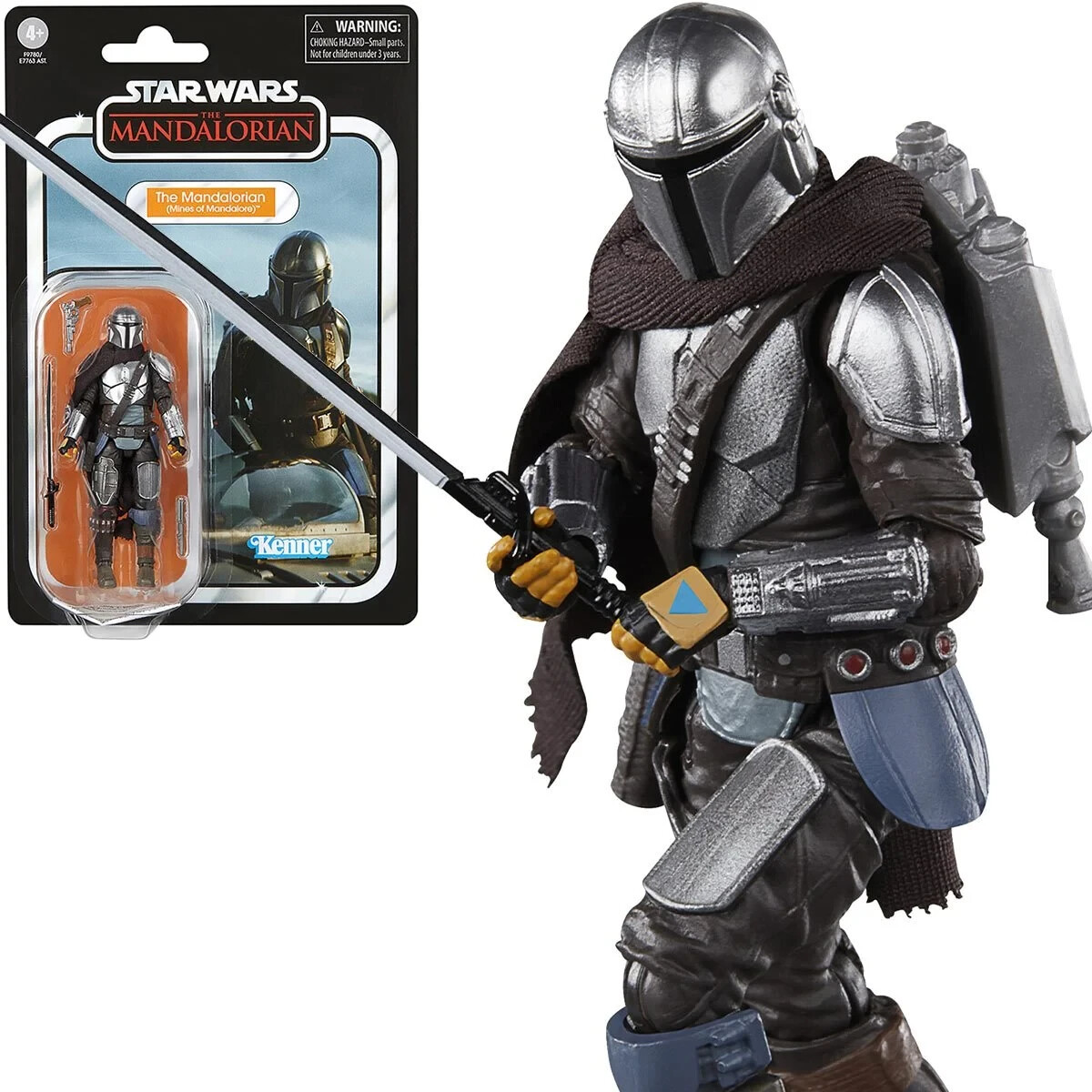 2024 Star Wars Vintage VC312 MANDALORIAN MINES OF MANDALORE 3.75&Prime; Hasbro Figure