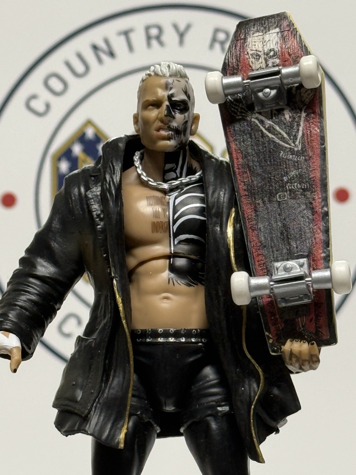 Jazwares AEW Unrivaled Ringside Exclusive #71 Coffin Drop Darby Allin Figure