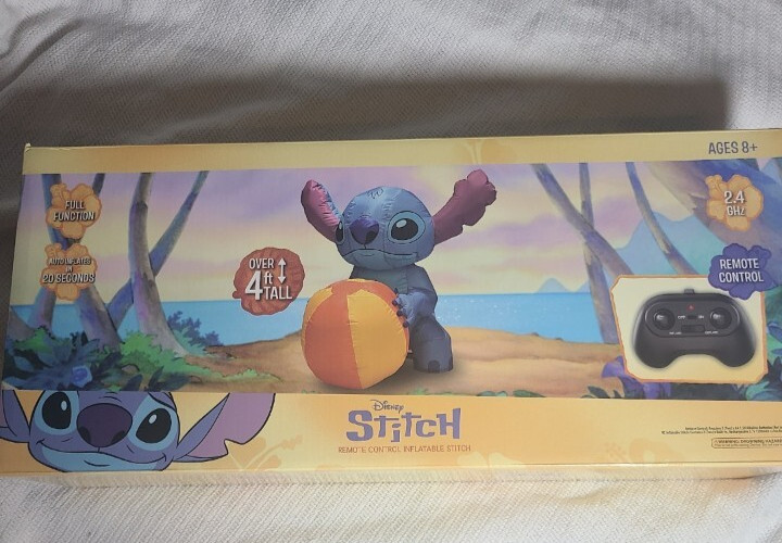 Disney Stitch Remote Control Inflatable Stitch 2.4GHz New SOLD OUT