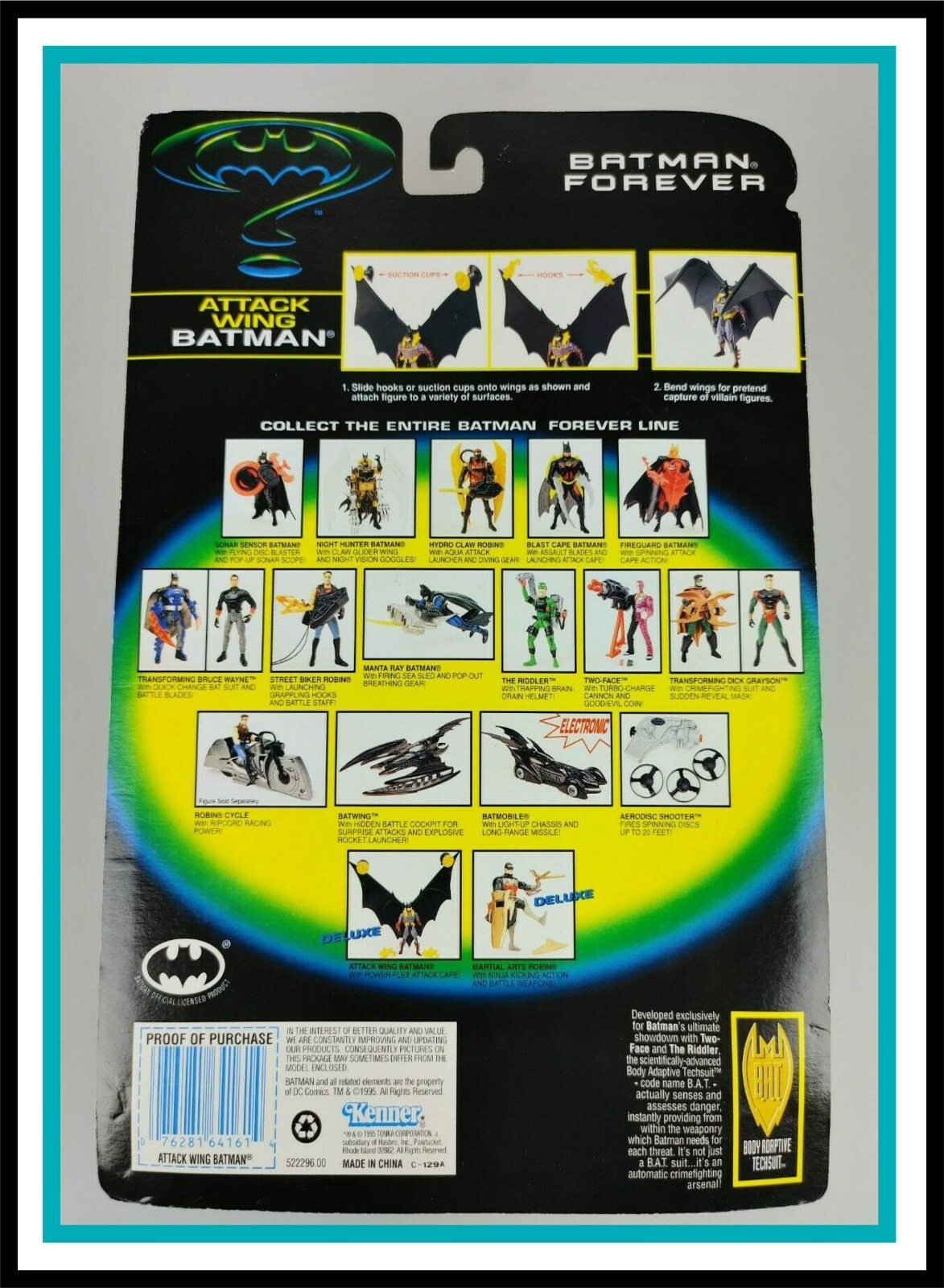 Batman Forever _ Deluxe Attack Wing Batman _ (MOC)