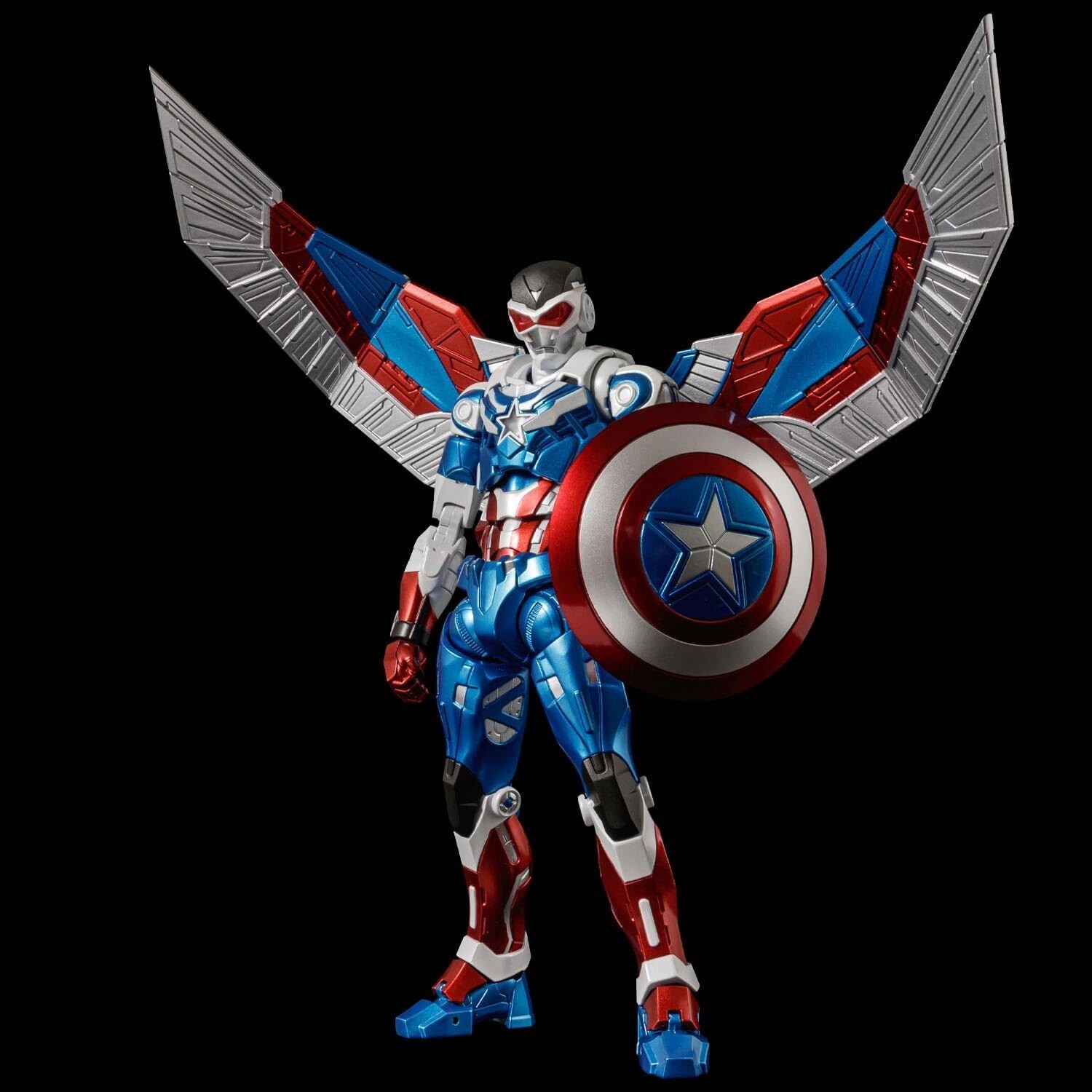 Sentinel Fighting Armor Captain America (Sam Wilson ver.) 165mm Action Figure