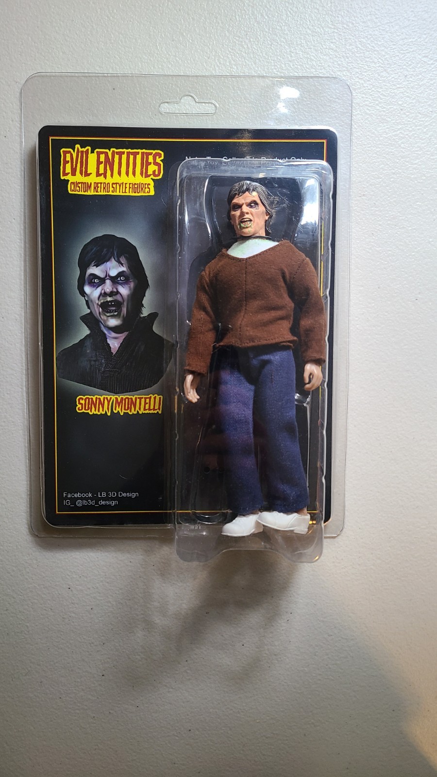 Evil Entities Sonny Montelli Amityville II 8&Prime; Horror Figure