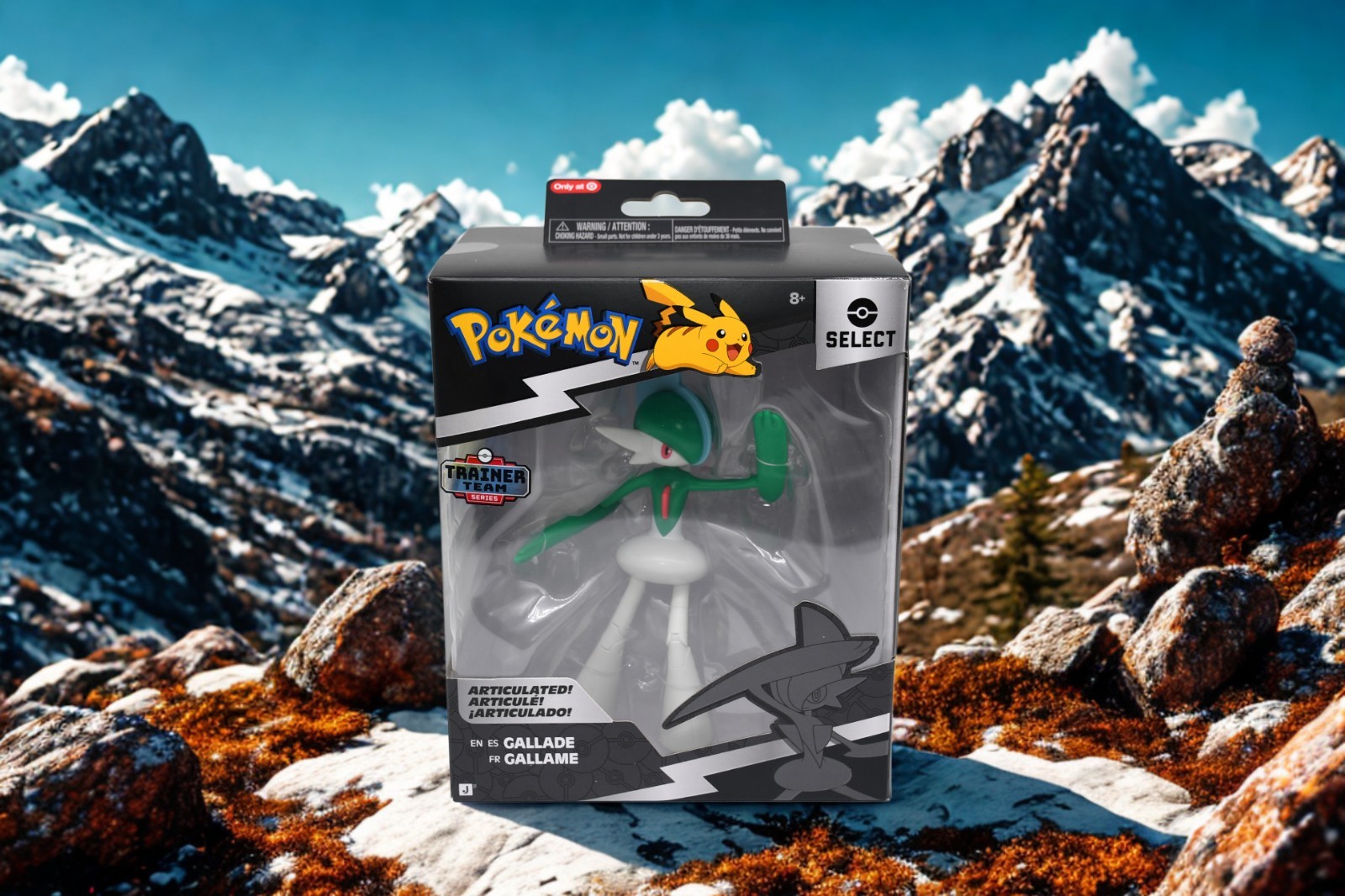 2026 JAZWARES POKEMON SELECT GALLADE SUPER ARTICULATED FIGURE TARGET EXCLUSIVE