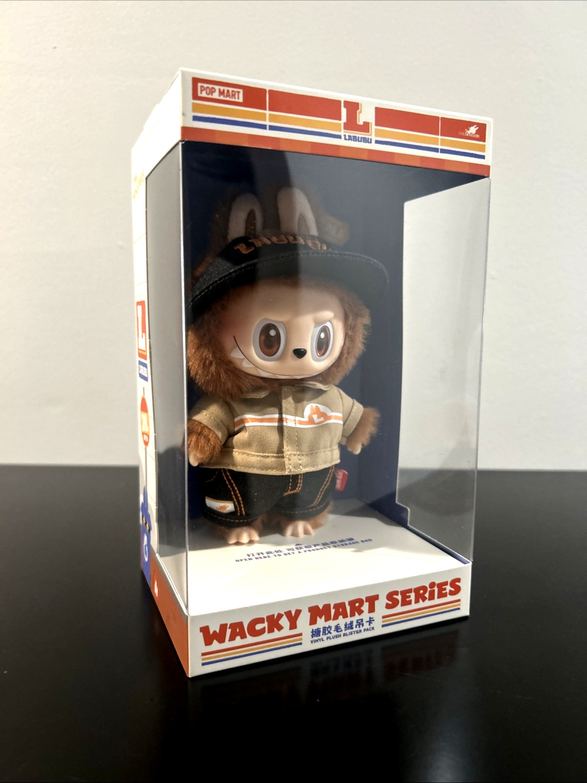 POP MART- LABUBU: Wacky Mart Series -Plush Clerk Manager New In Box!