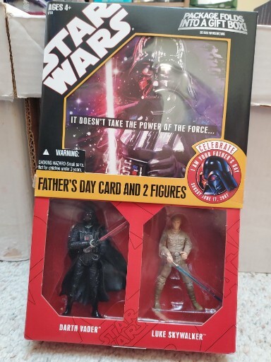 2007 STAR WARS Darth Vader & Luke Skywalker 30th Anniversary Father&rsquo;s Day 2-Pack