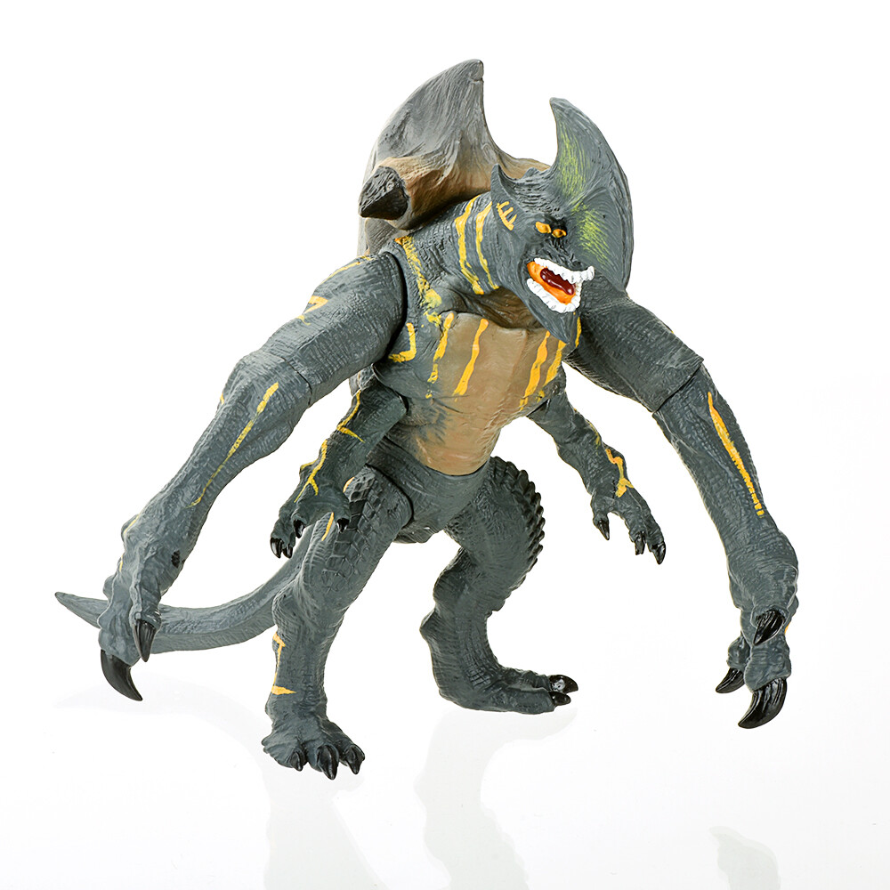 8&Prime; Kaijus Monster Trespasser Pacific Rim Action Figure Kaiju Toy USED Bulk