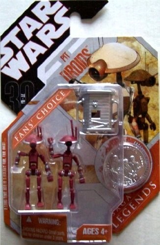Hasbro Star Wars 30th Anniv. Saga Legends Red Pit Droids