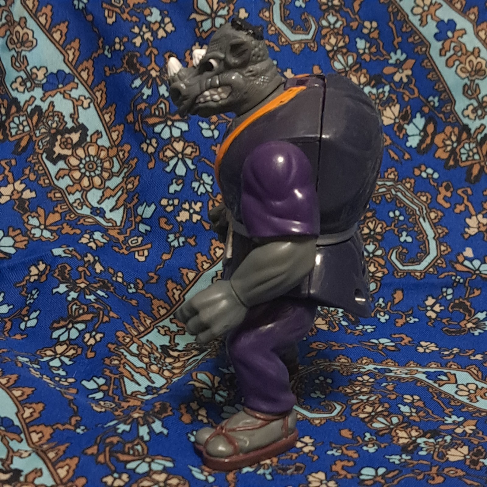 Night Ninja Rocksteady AutoMutations 100% COMPLETE TMNT 1993 Ninja Turtles
