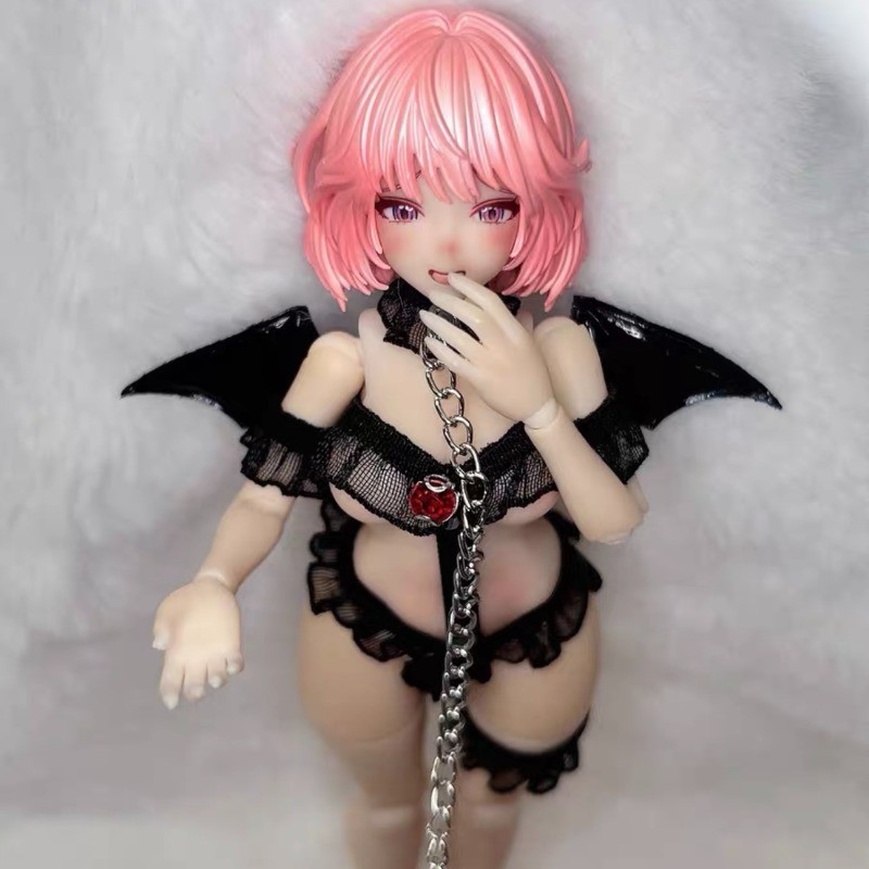 1/12 Black Devil Sexy Dress Set For 6 » Snail Shell Aileen Gynoid Action Figure
