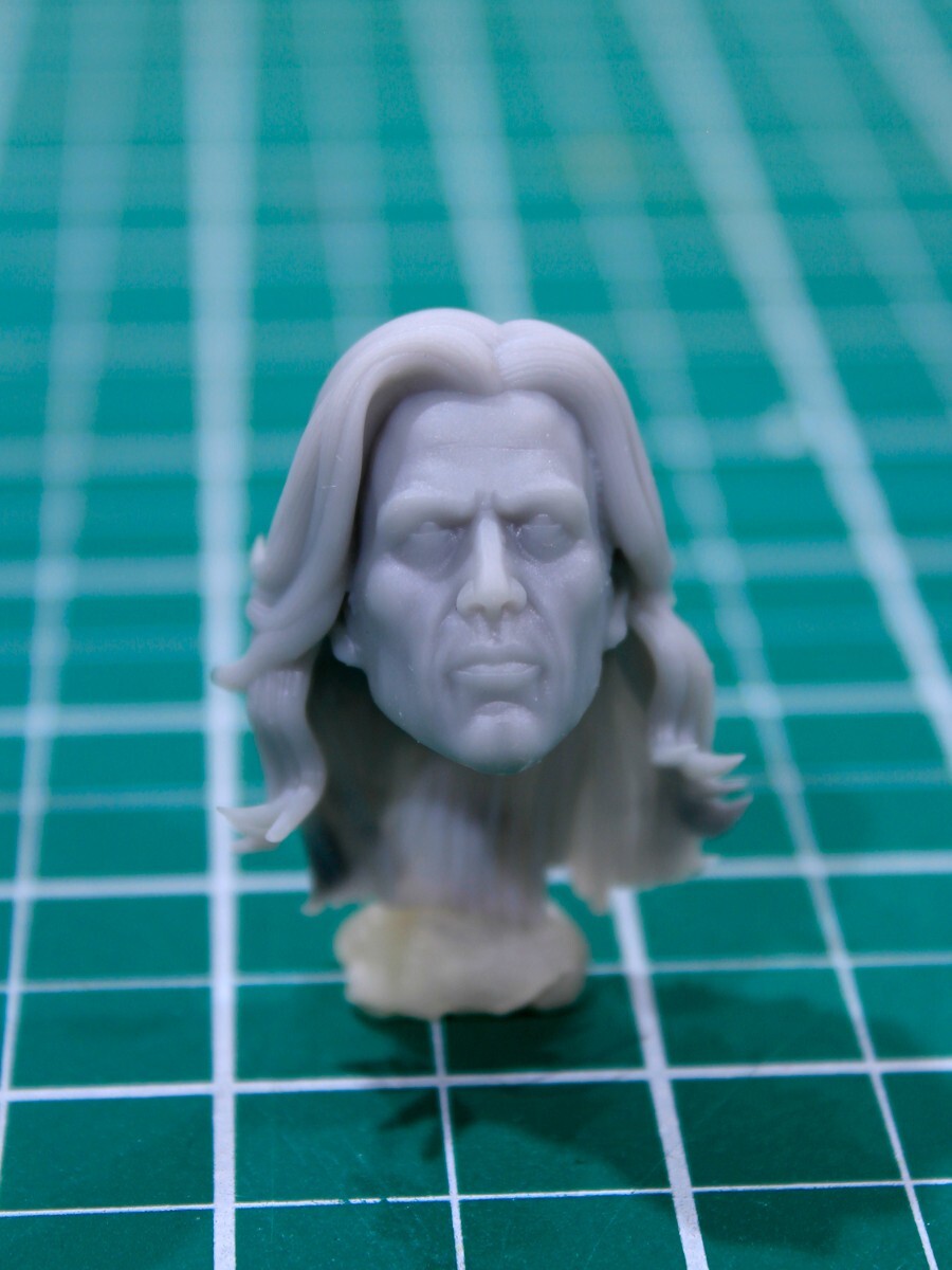 Custom Resin Nick head cast 7in. scale 1:10 McFarlane Superman Lives