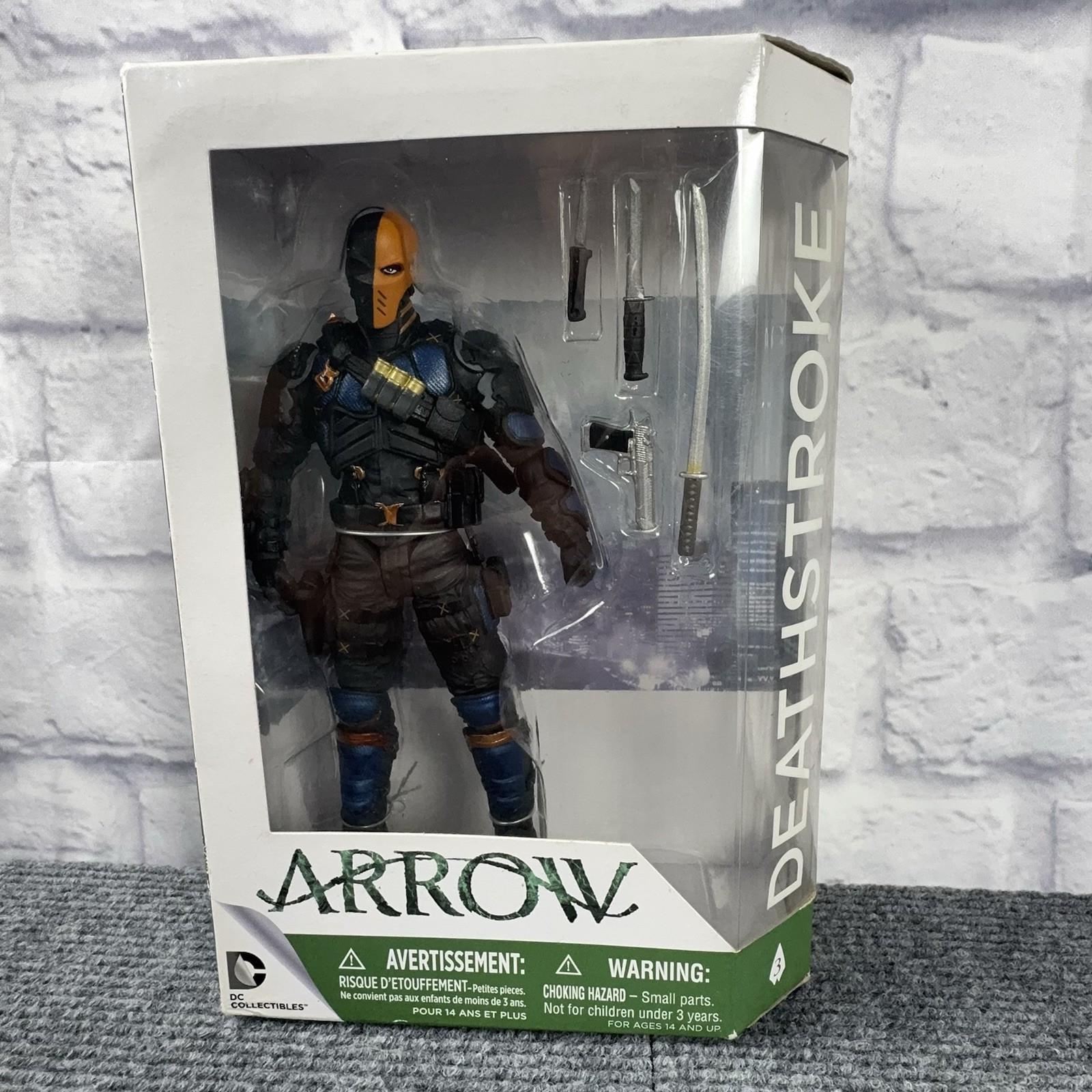 DC Collectibles CW&rsquo;s ARROW Deathstroke 6in Action Figure – New in box/Sealed