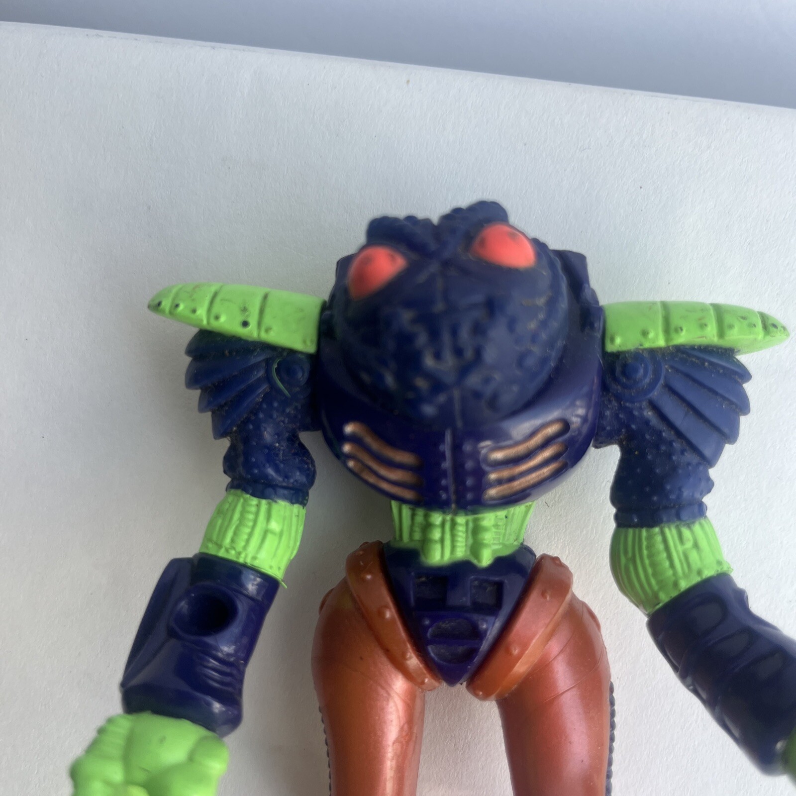 Bucky O&rsquo;Hare The Toad Wars TOADBORG 5&Prime; Action Figure w Weapon 1990 Loose Toy