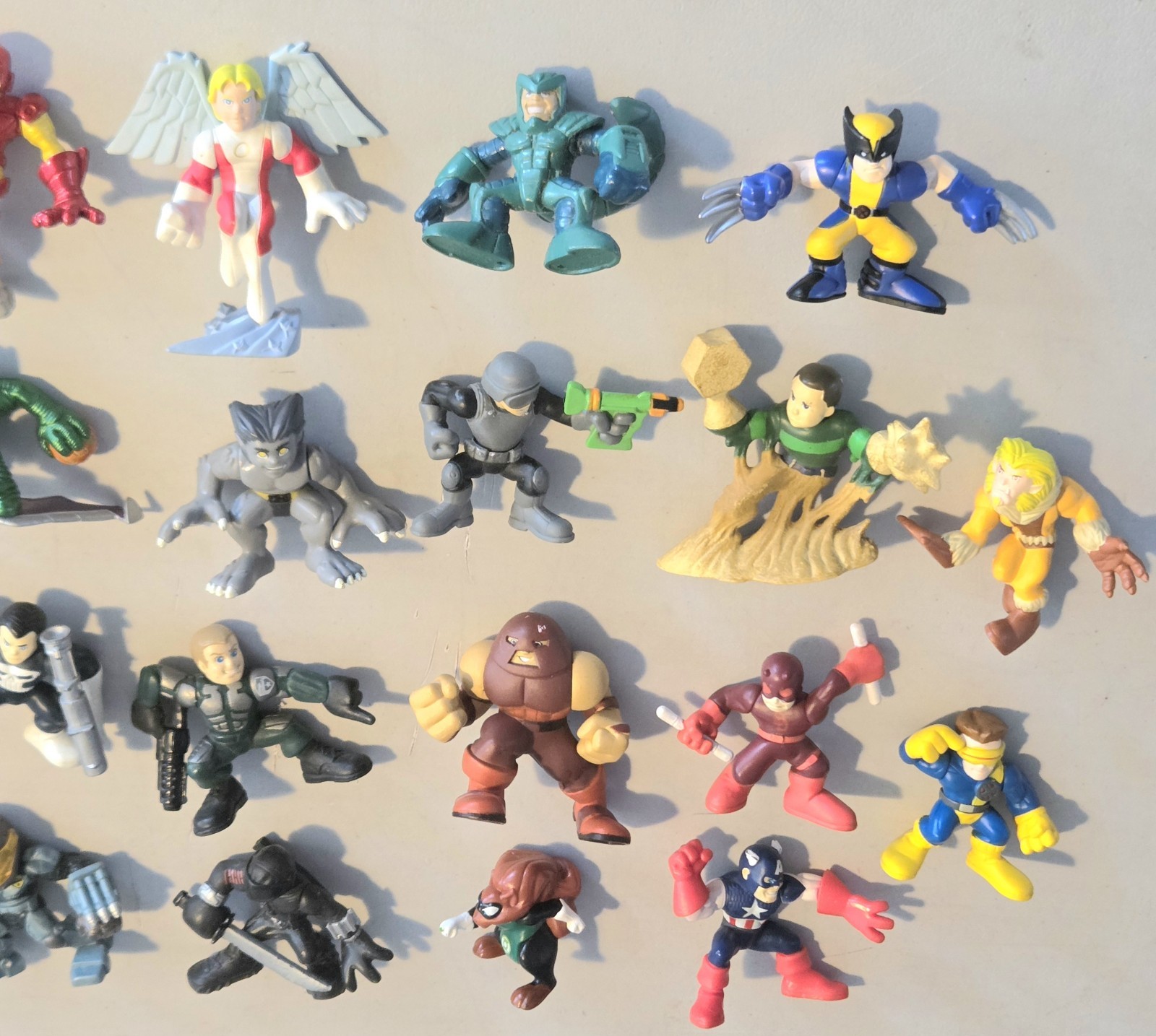 Marvel Super Hero Squad Figure Lot Comic Book GI JOE Indiana Jones RARE Mini Fig
