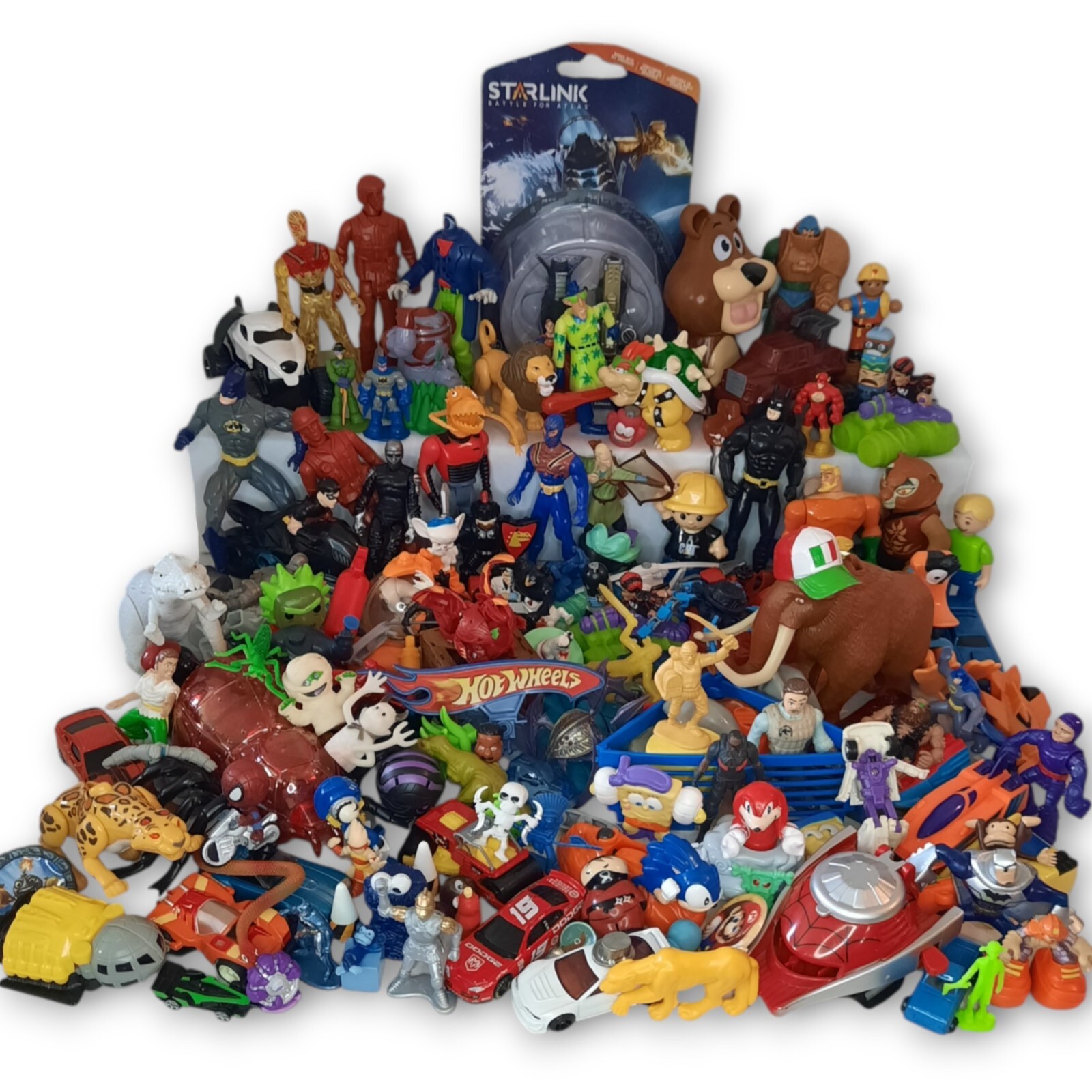 Boys Toy Wholesale Bundle Lot Batman Figures Kids Cars Junk Drawer TV Movie GAME