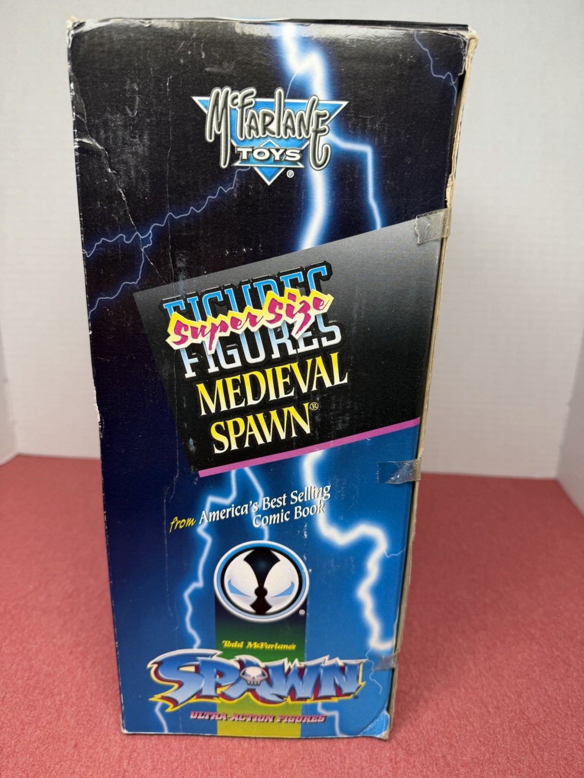1997 Todd McFarlane&rsquo;s MEDIEVAL SPAWN Ultra-Action 12&Prime; Figure NIB factory sealed
