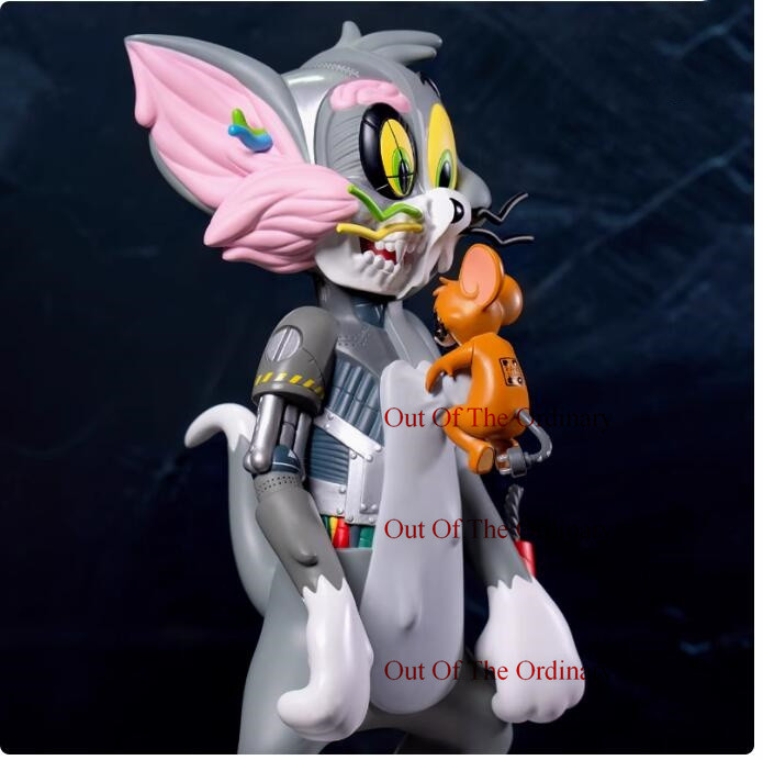 Soap Studio Mechanical Cat & Mouse Figures Limited Models Fashion Toys 30cmH