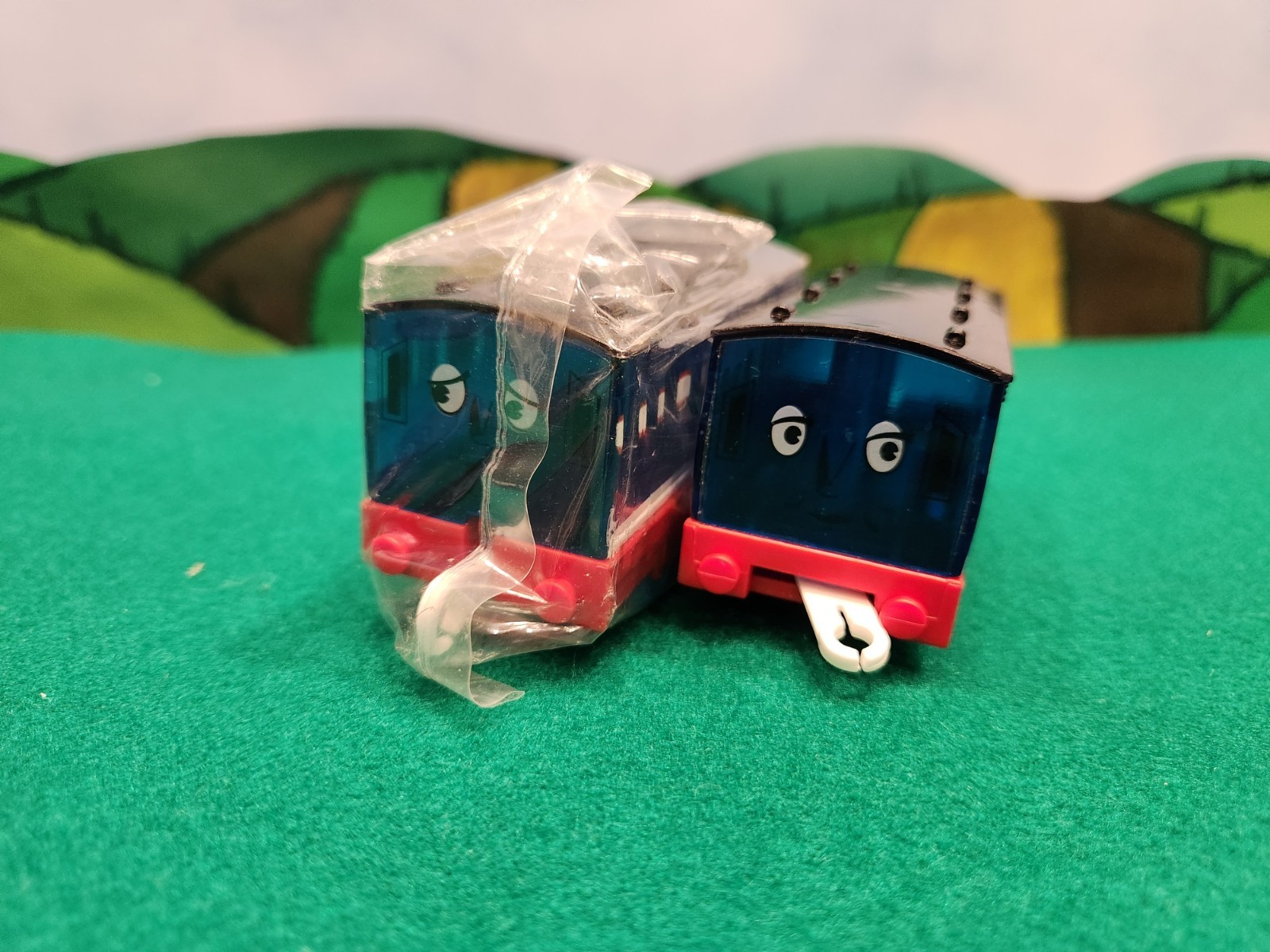 IMPORT! Annie and Clarabel Streamlined Clear Thomas & Friends Plarail TOMY 2017