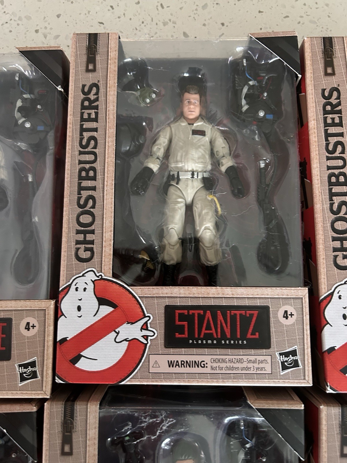 Hasbro Ghostbusters Plasma Series Peter Egon Ray Winston Gozer Barrett Figures
