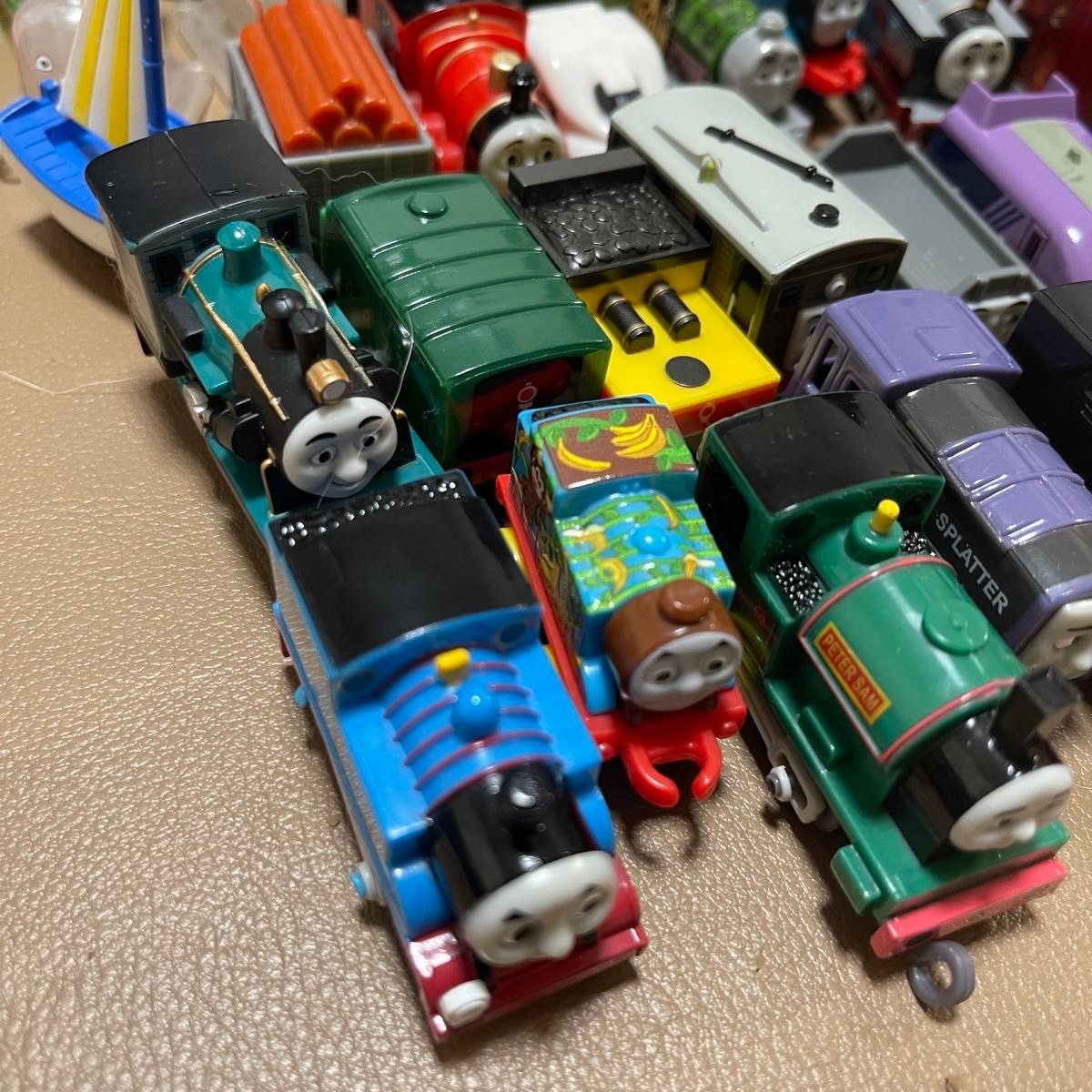 Takara Tomy Capsule Plarail Thomas Train Set Multi Color Large Lot Vintage