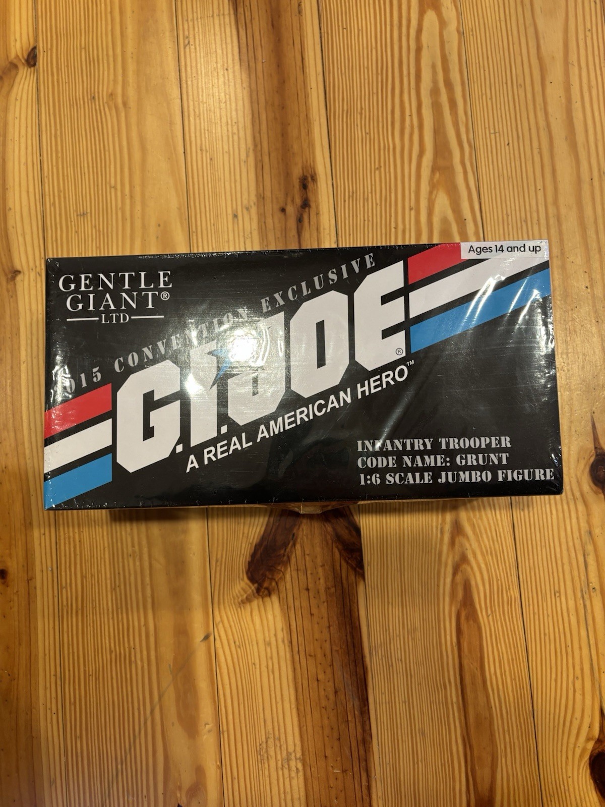 GI Joe Gentle Giant Exclusive SDCC 2015 Jumbo Grunt Trooper sealed Foot Locker